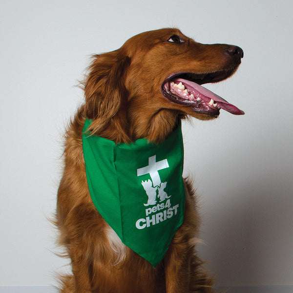 Bandana - Pets4Christ - Green