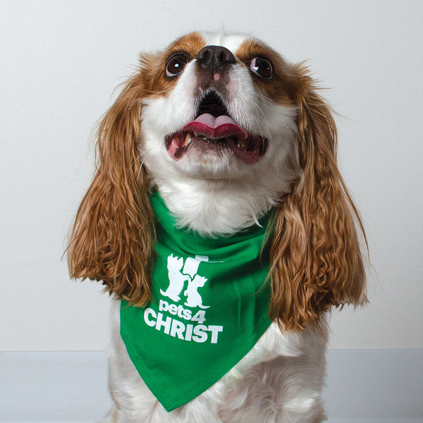 Bandana - Pets4Christ - Green