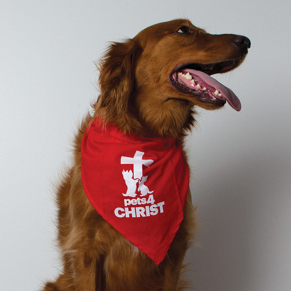 Bandana - Pets4Christ - Red