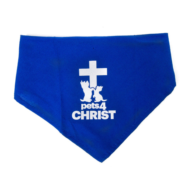 Bandana - Pets4Christ - Blue