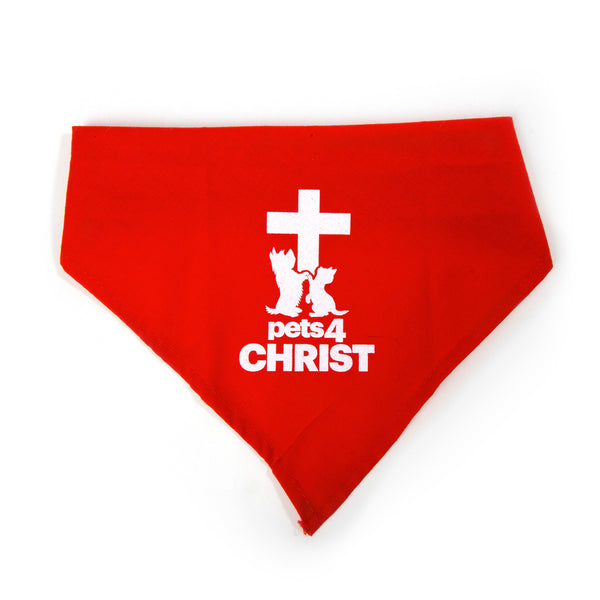 Bandana - Pets4Christ - Red
