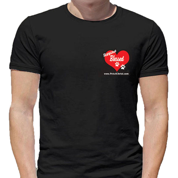 T-Shirt - Rescue Blessed - Black or White