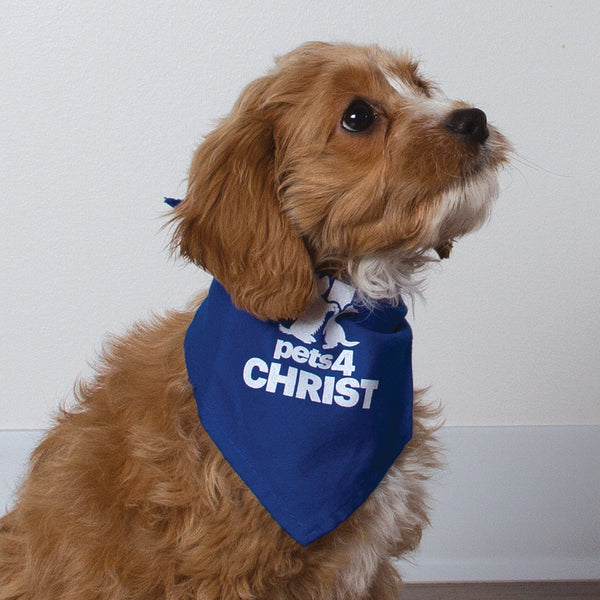 Bandana - Pets4Christ - Blue