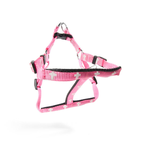Harness - Cross - Pink