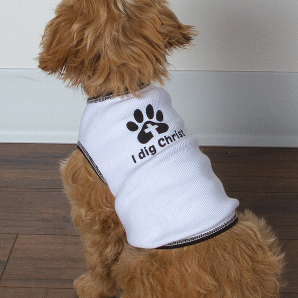 Shirt - I Dig Christ - White
