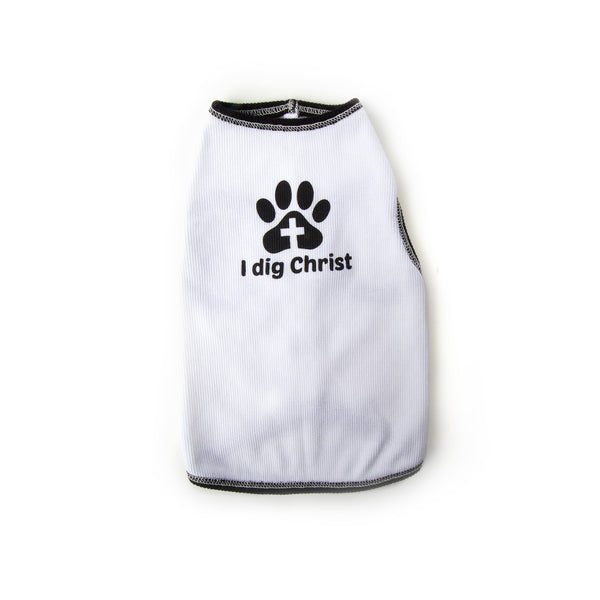 Shirt - I Dig Christ - White