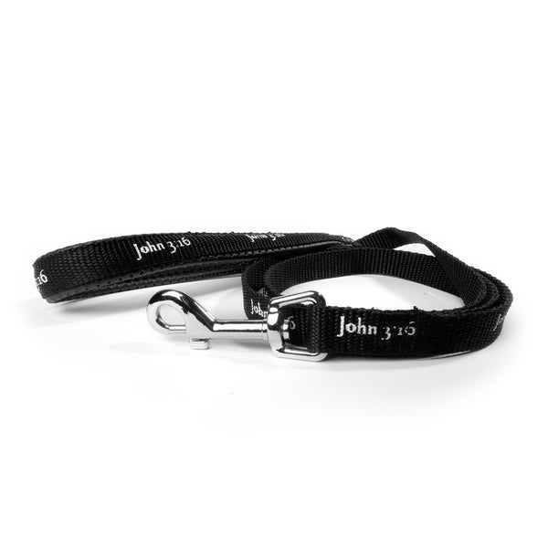 Leash - John 3:16 - Black