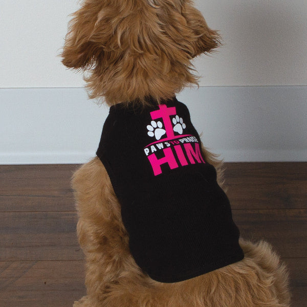 Shirt - Paws to Praise (Paws) - Black