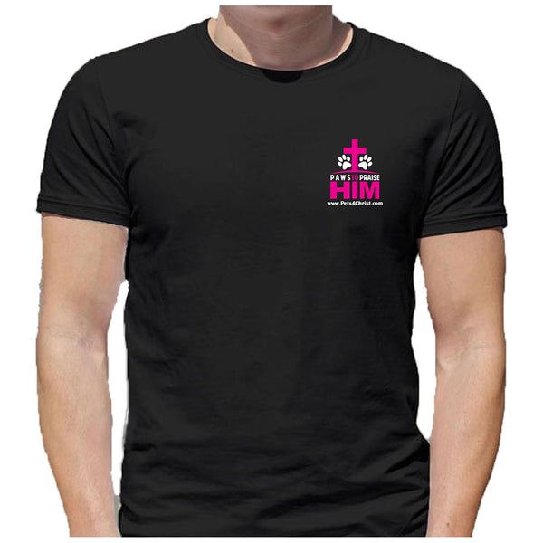 T-Shirt - Paws To Praise - Black or White