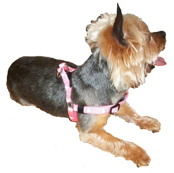 Harness - Cross - Pink