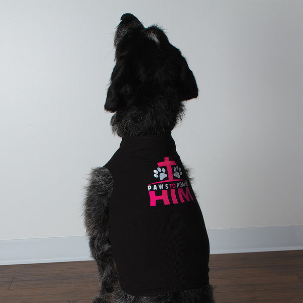 Shirt - Paws to Praise (Paws) - Black