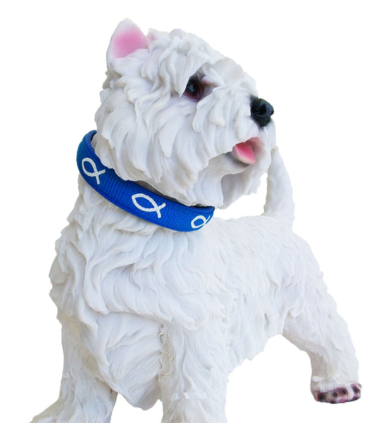 Padded Collar - Fish - Blue