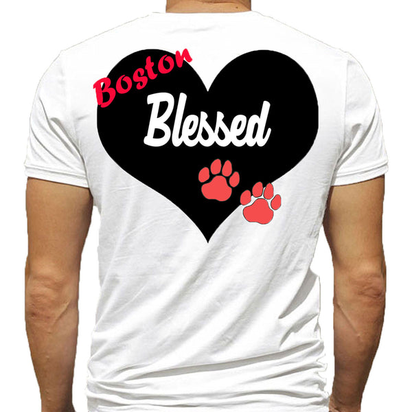 T-Shirt - Boston Blessed - Black or White
