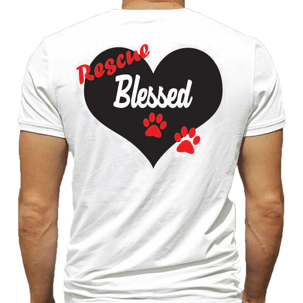 T-Shirt - Rescue Blessed - Black or White