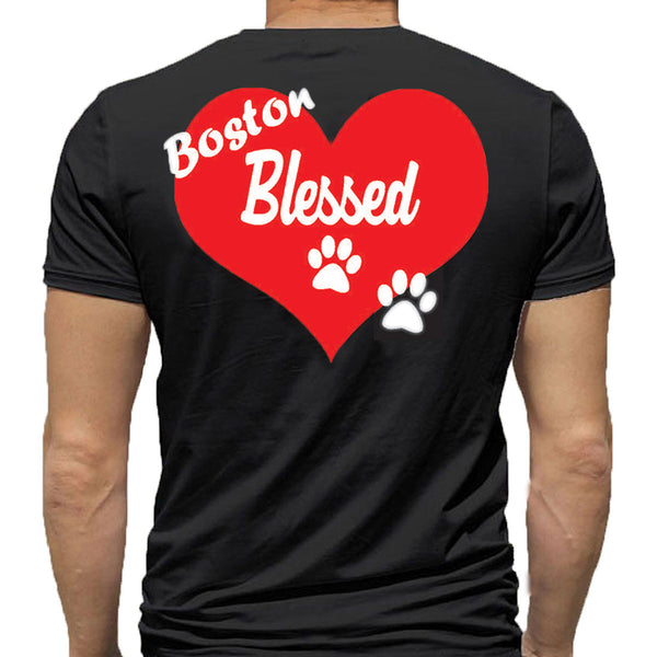 T-Shirt - Boston Blessed - Black or White