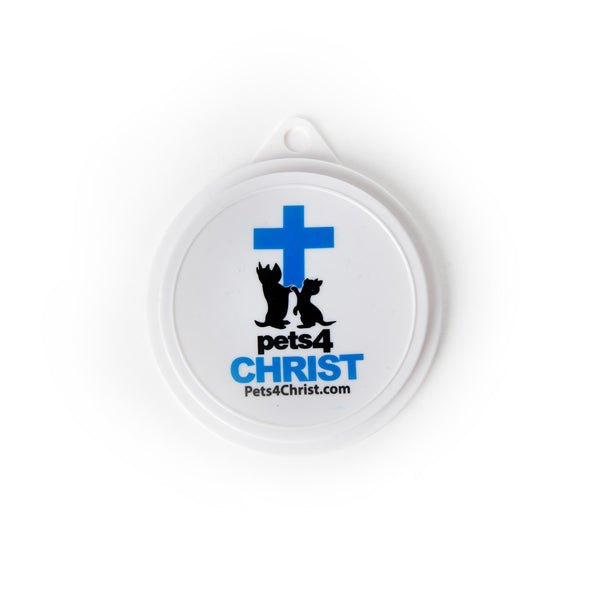 Can Cover - Pets4Christ - Blue