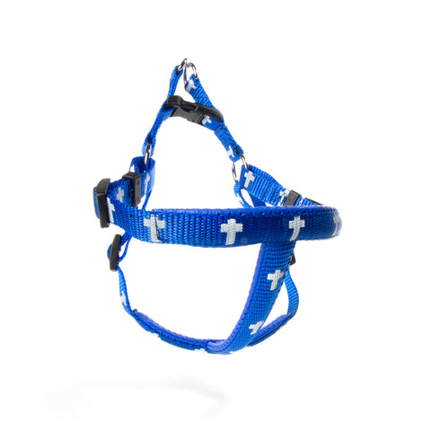 Harness - Cross - Blue