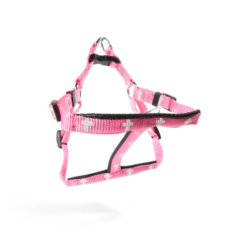 Harness - Cross - Pink