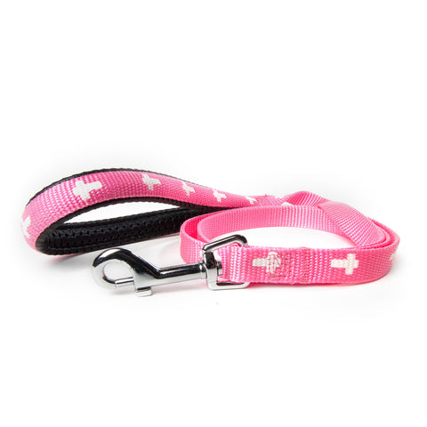 Leash - Cross - Pink