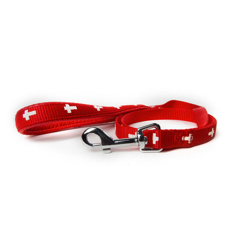Leash - Cross - Red