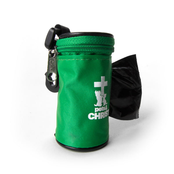Waste Bag Holder - Pets4Christ - Green